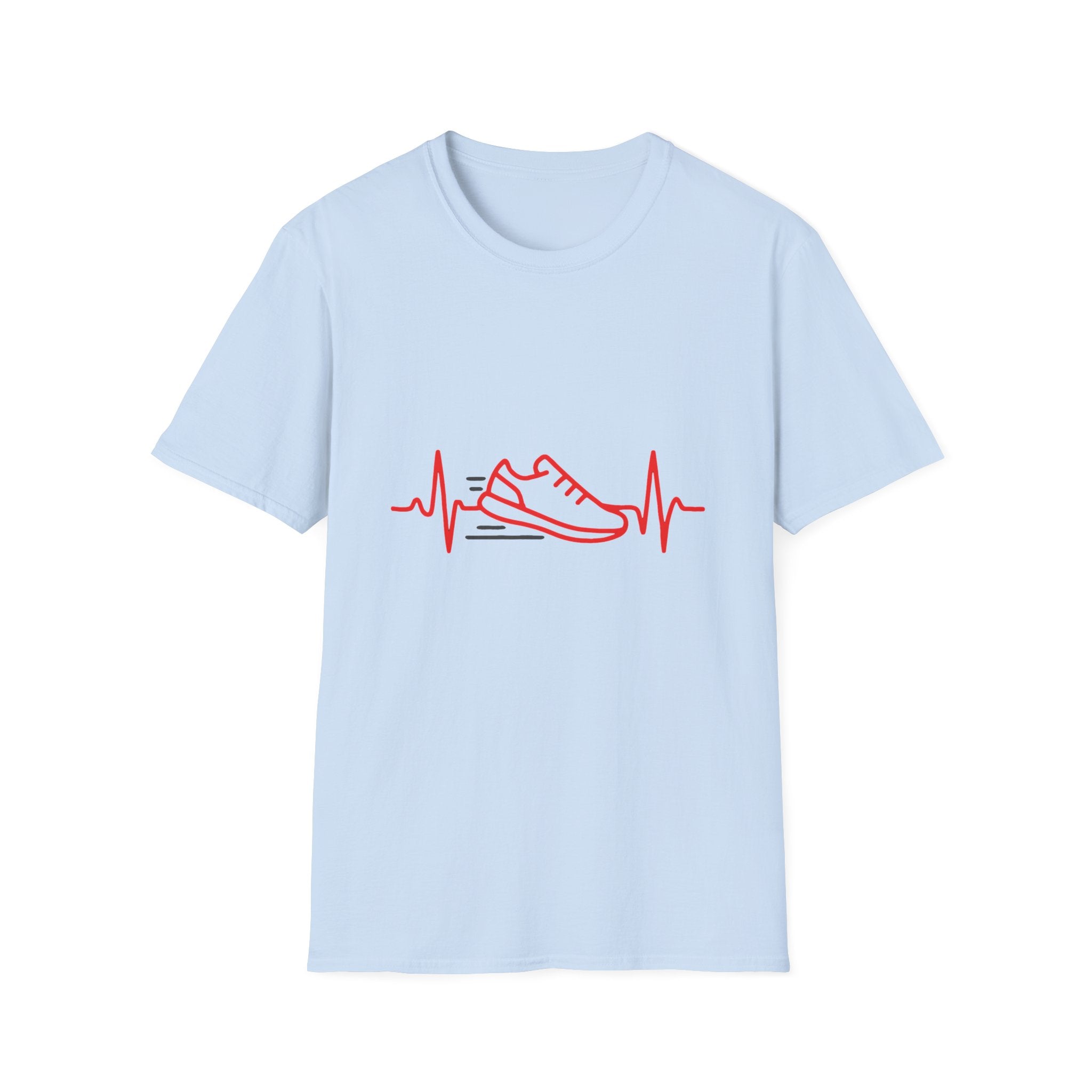 Sneaker Heartbeat Illustration T-Shirt