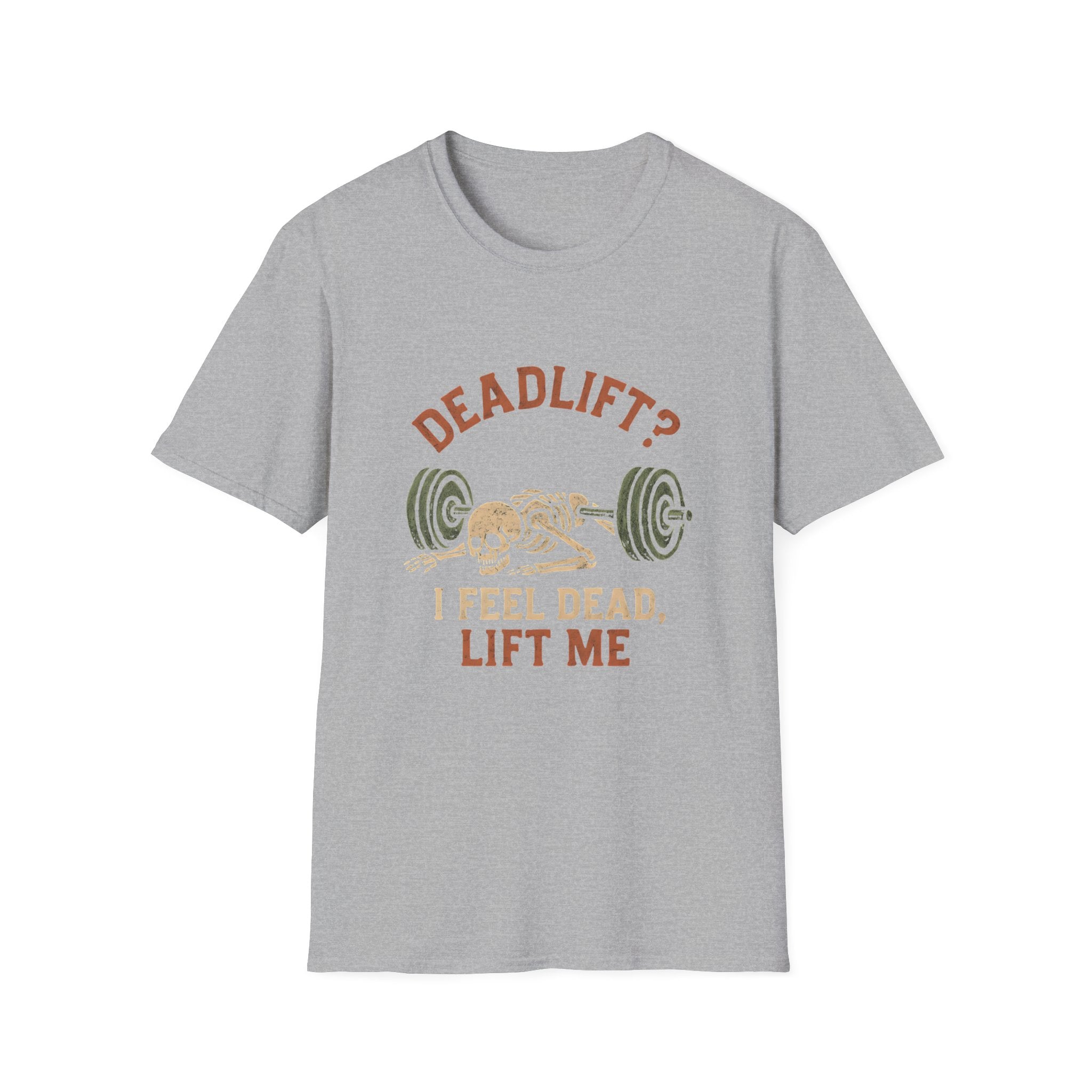 Deadlift Skeleton Meme T-Shirt