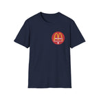 McSlays Gym Badge Graphic Vintage Gym T-Shirt