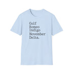 GRIND Phonetic Typograph Vintage Gym T-Shirt