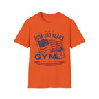USA 250 America Gym Graphic Retro Gym T-Shirt