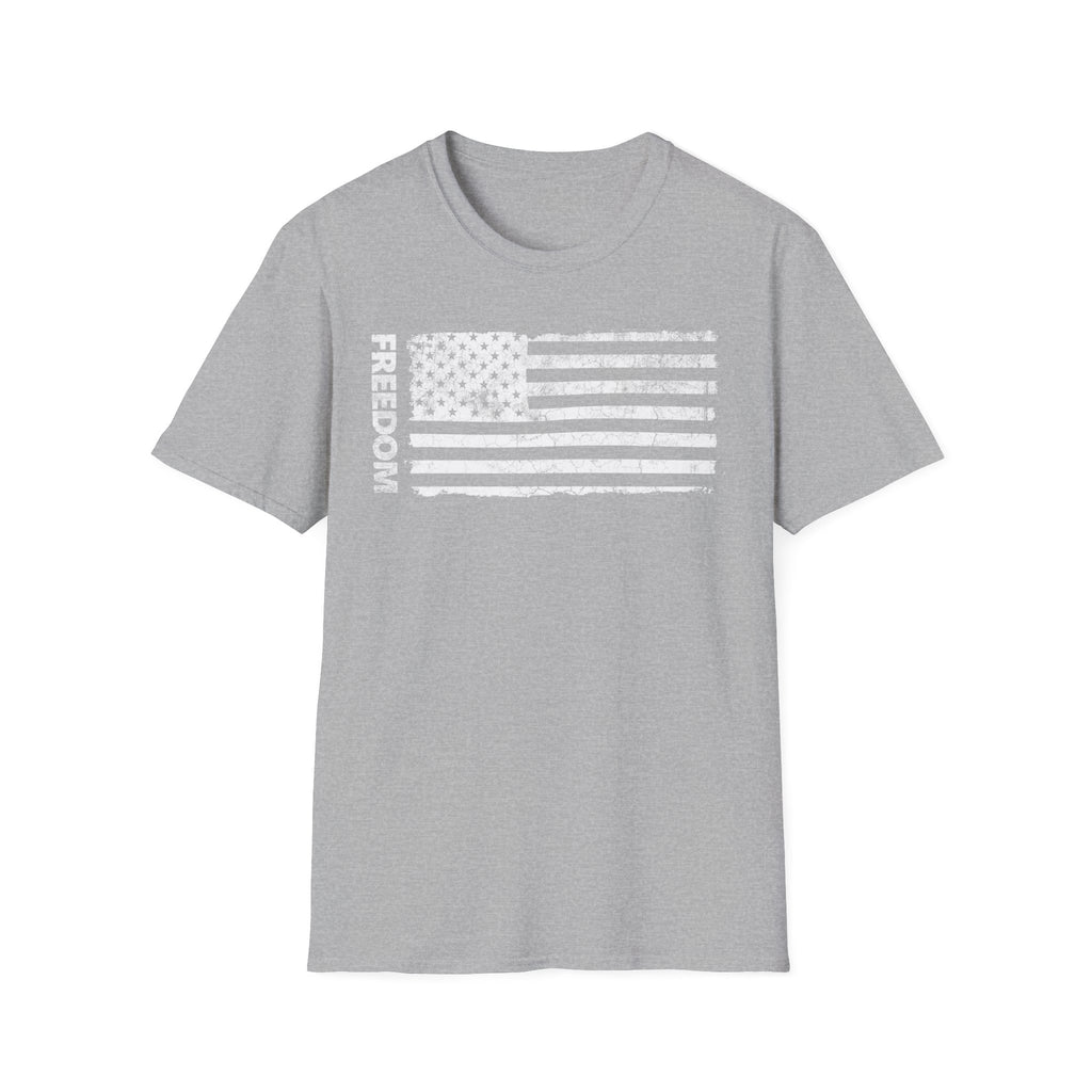 USA Freedom Flag Vintage Gym T-Shirt