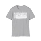 USA Freedom Flag Vintage Gym T-Shirt