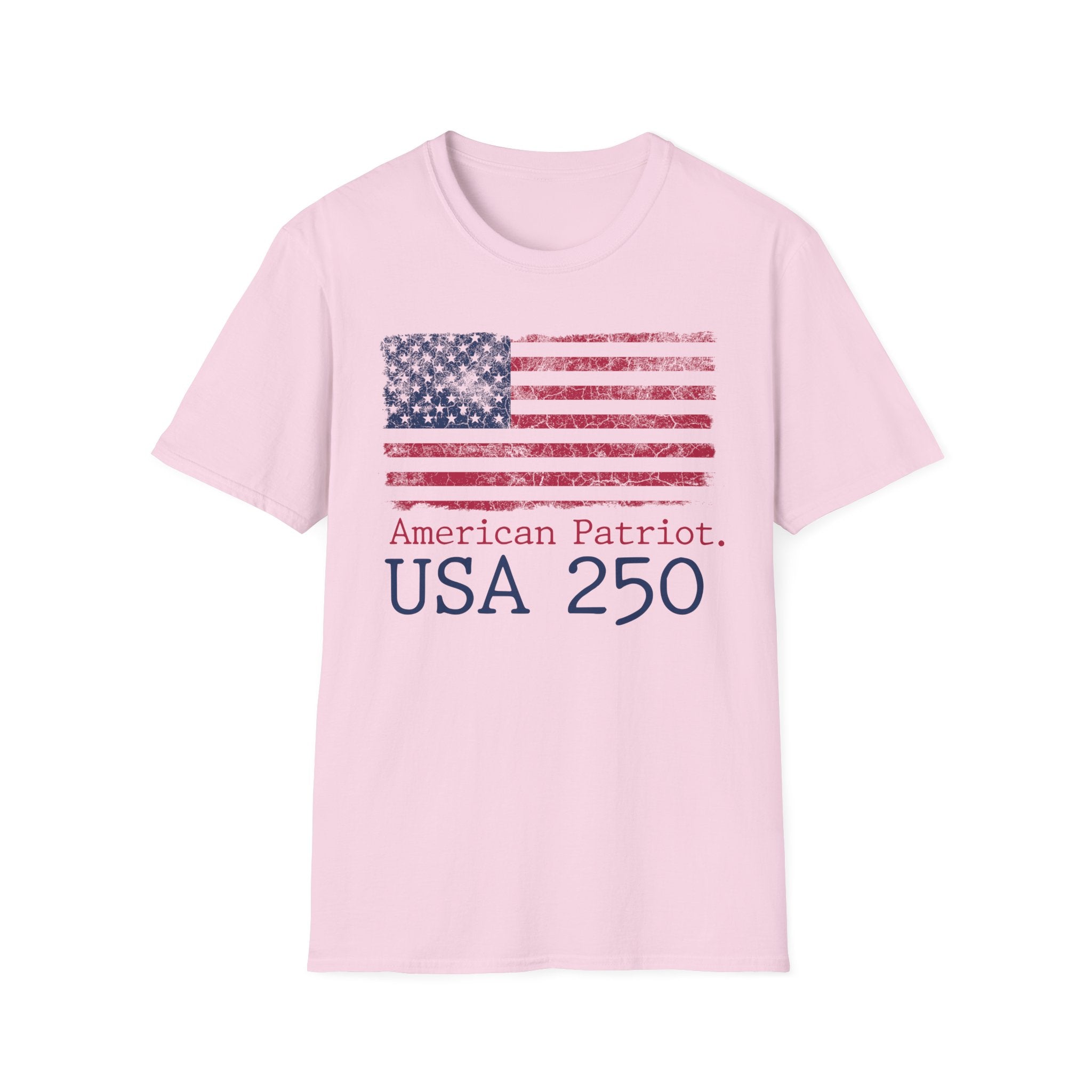 American Patriot USA 250 Graphic Vintage Gym T-Shirt