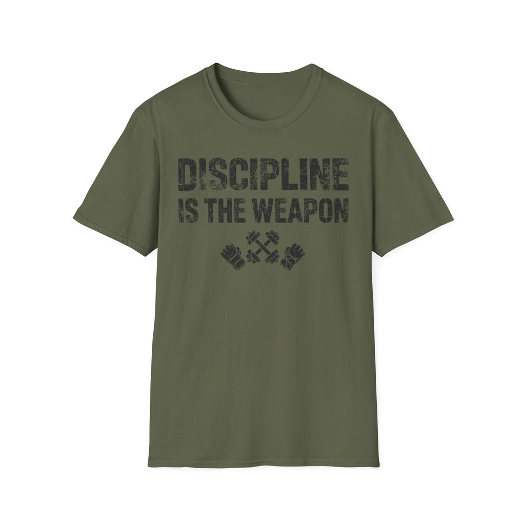 Weapons Discipline Bodybuilding Vintage Gym T-Shirt