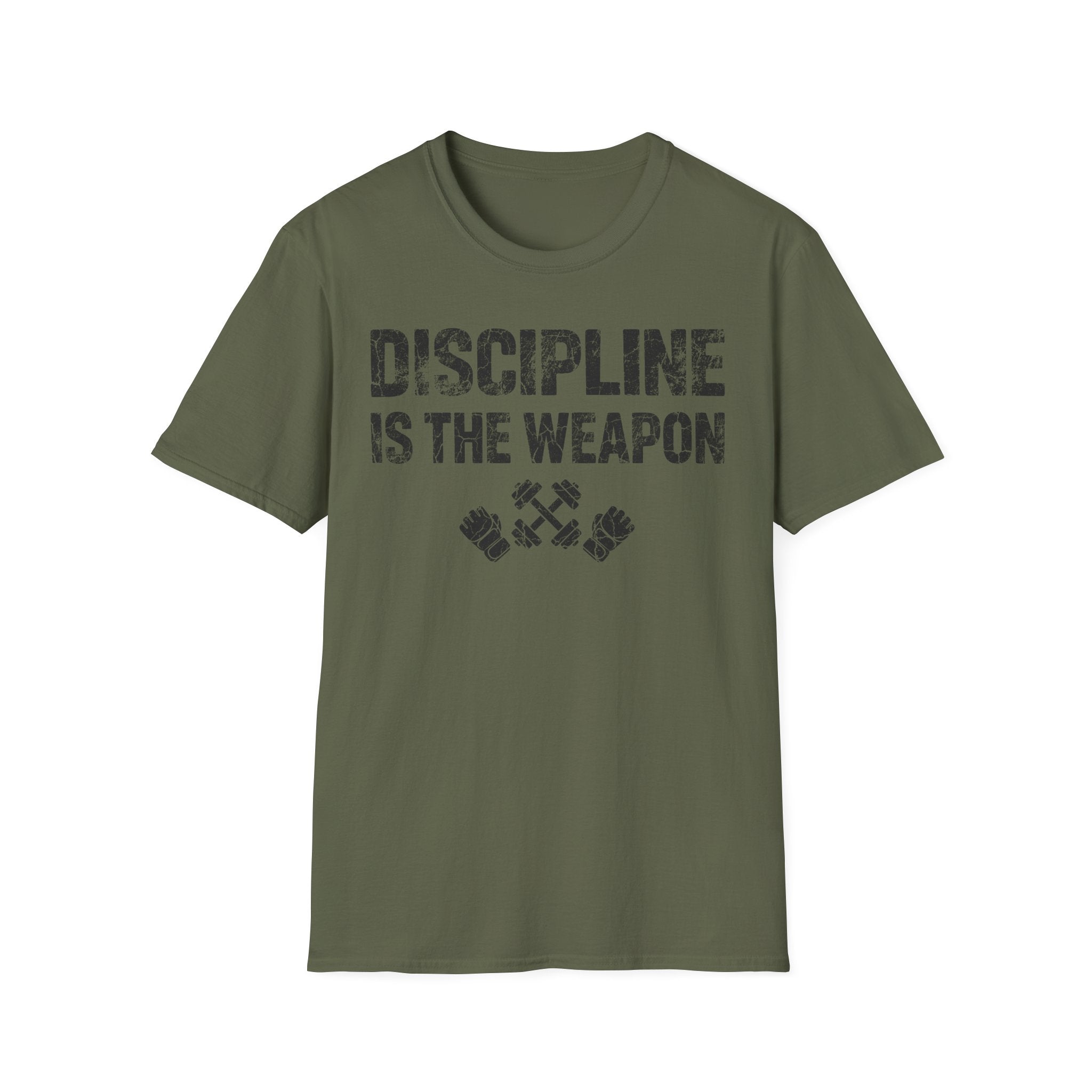 Weapons Discipline Bodybuilding Vintage Gym T-Shirt