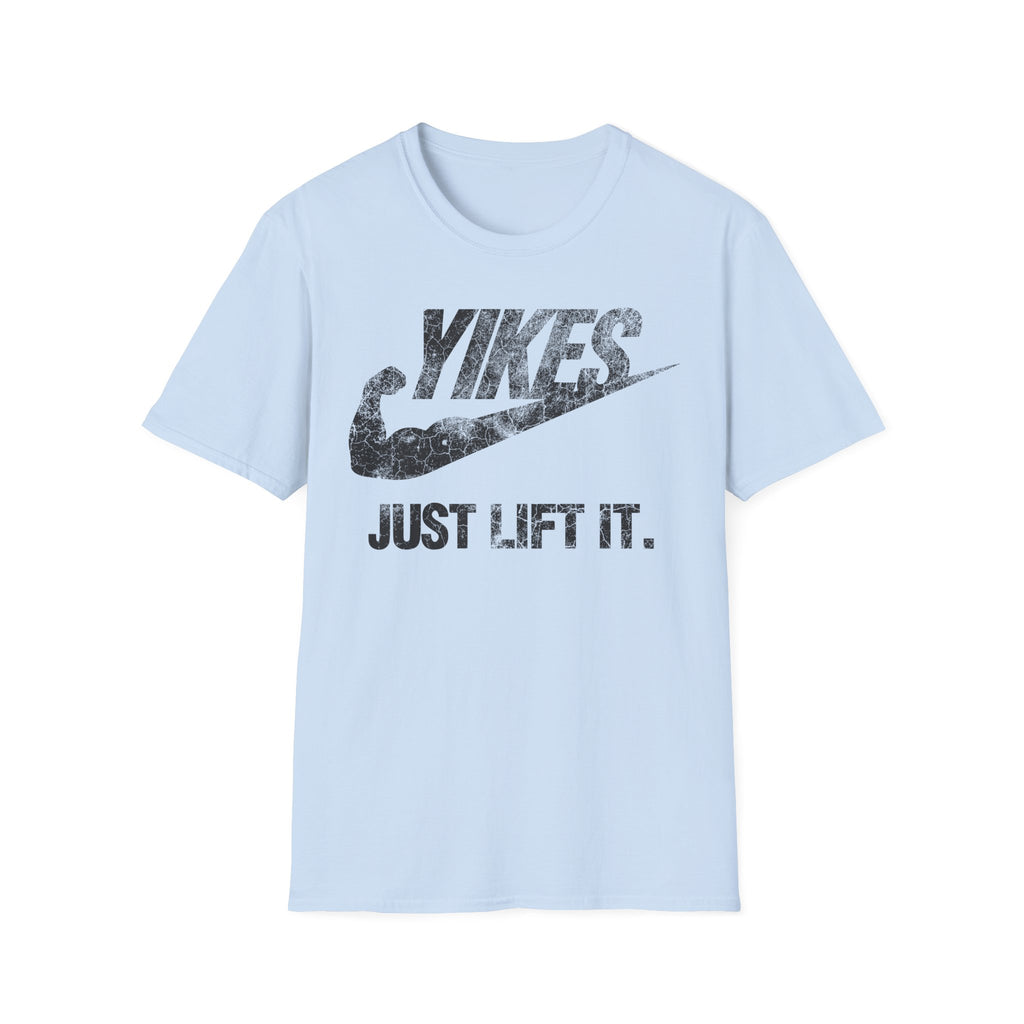 Yikes Just Lift It Vintage Gym Tee-Shirt