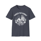 Forged for Combat Club Gym Vintage Retro Gym T-Shirt