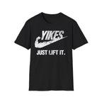 Yikes Just Lift It Vintage Gym T-Shirt