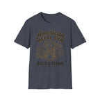 American Metal Austin TX Build and Repair Vintage Graphic Gym T-Shirt
