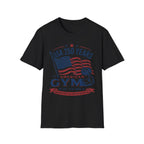 USA 250 America Gym Graphic Retro Gym T-Shirt