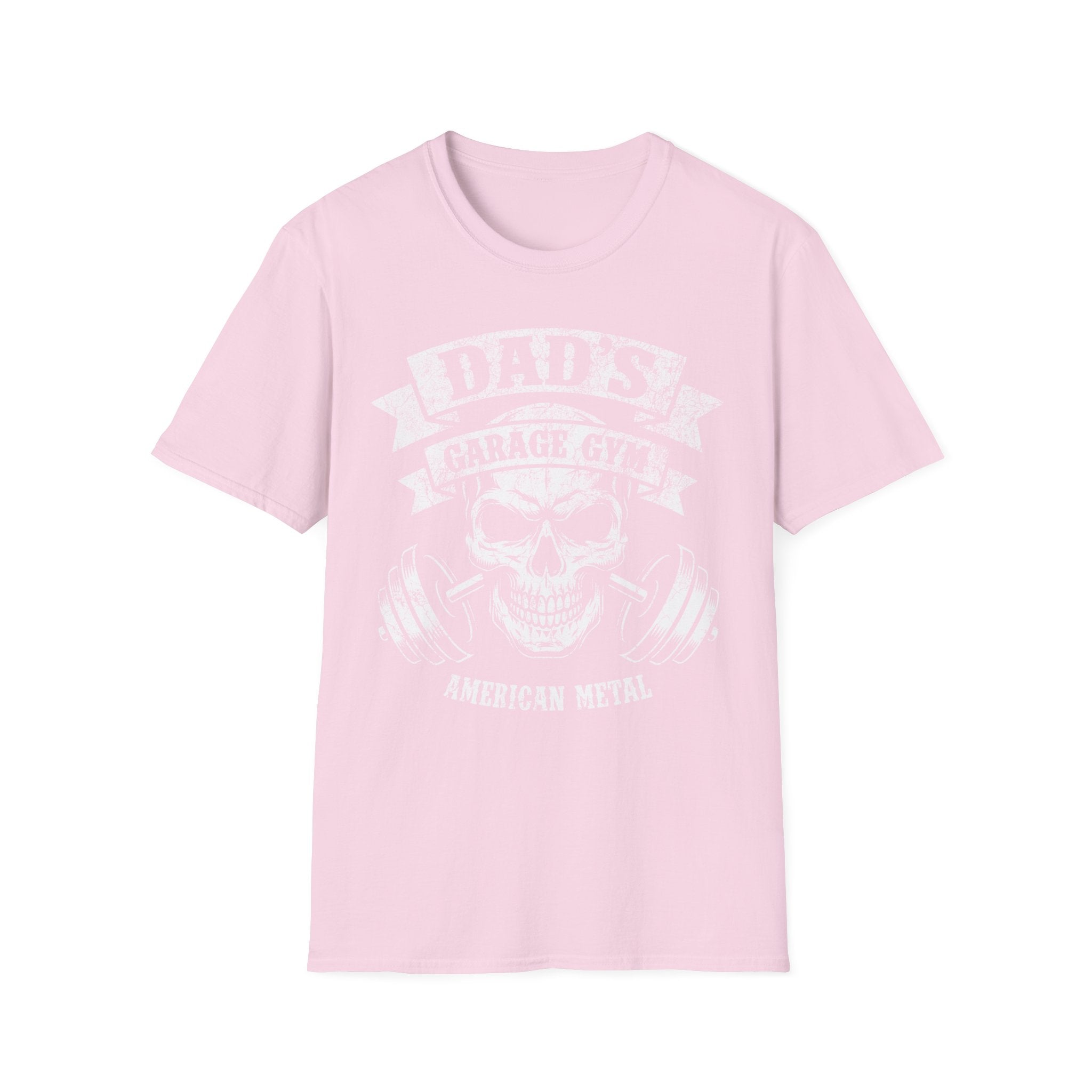 Dads Garage American Metal Graphic Vintage Gym Tee-Shirt