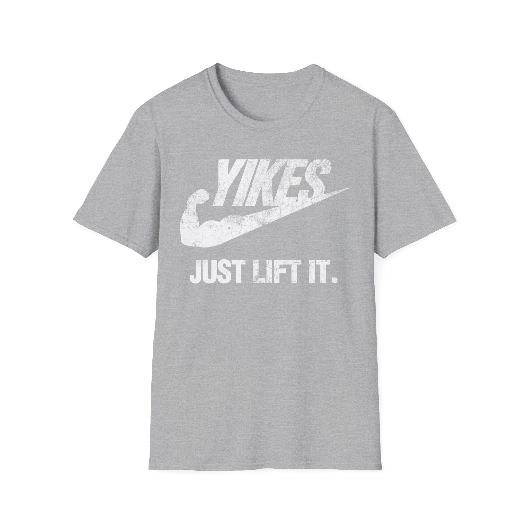 Yikes Just Lift It Vintage Gym T-Shirt