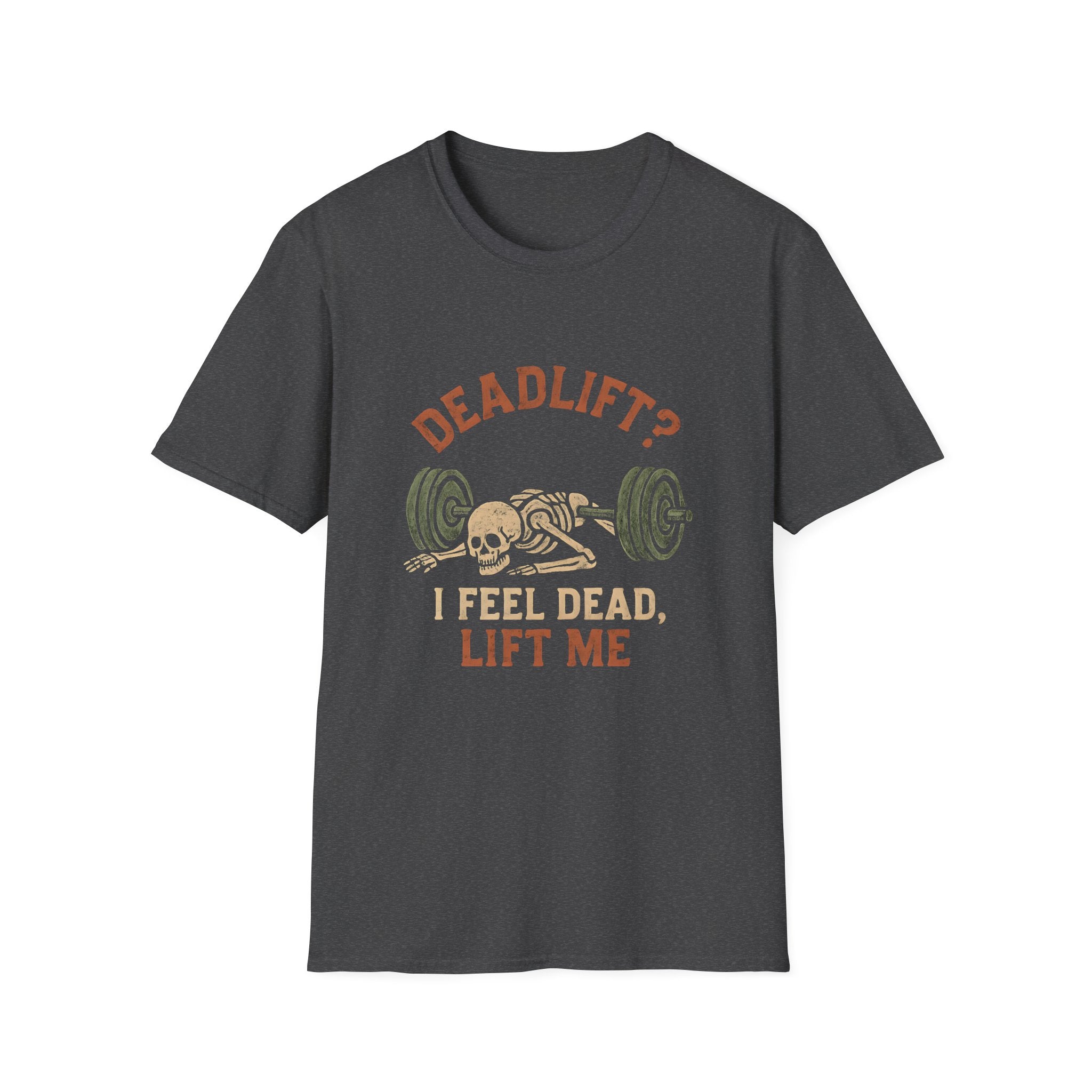 Deadlift Skeleton Meme T-Shirt