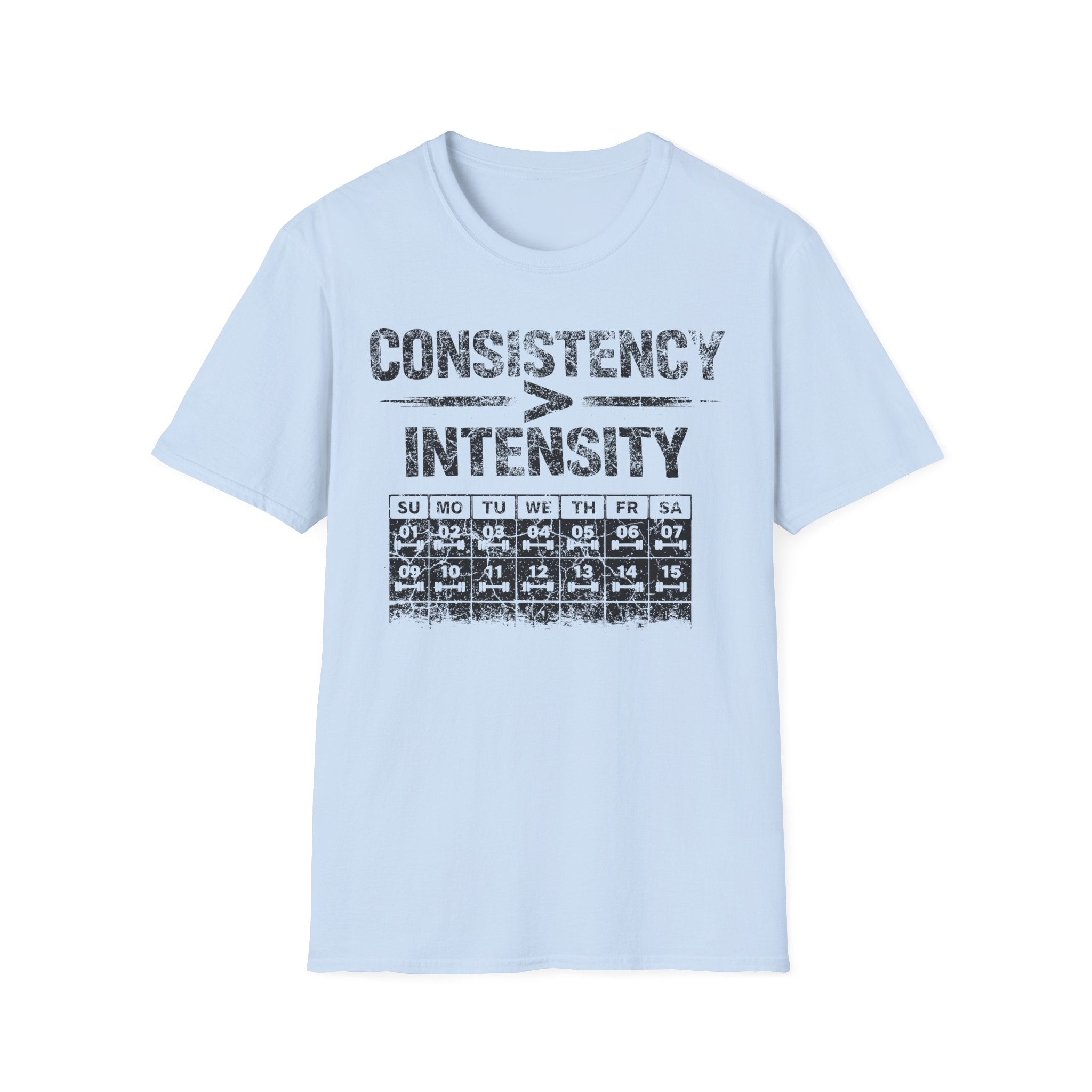 Consistency Over Intensity Light Tee