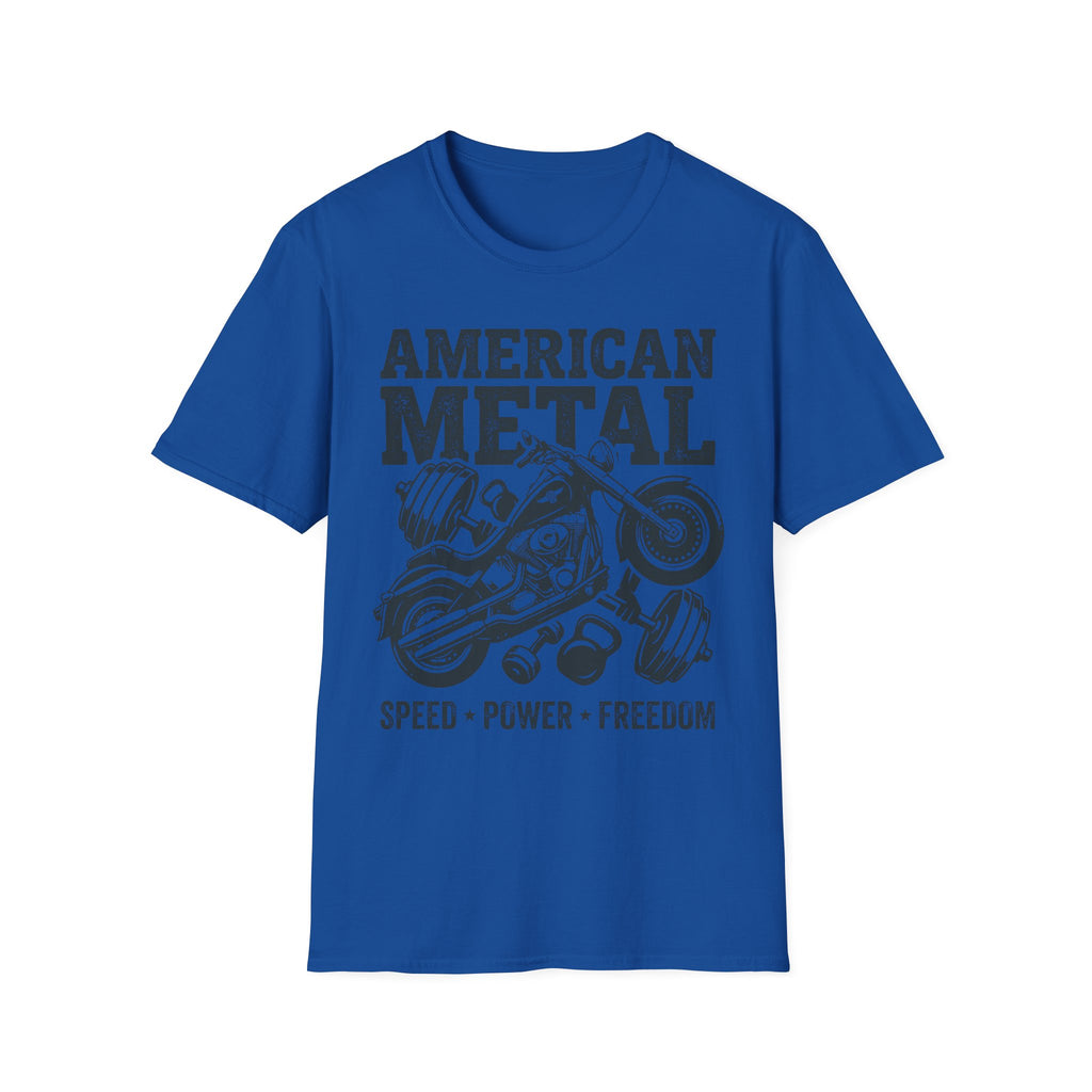 American Metal Softtail Build and Repair Vintage Graphic Gym T-Shirt