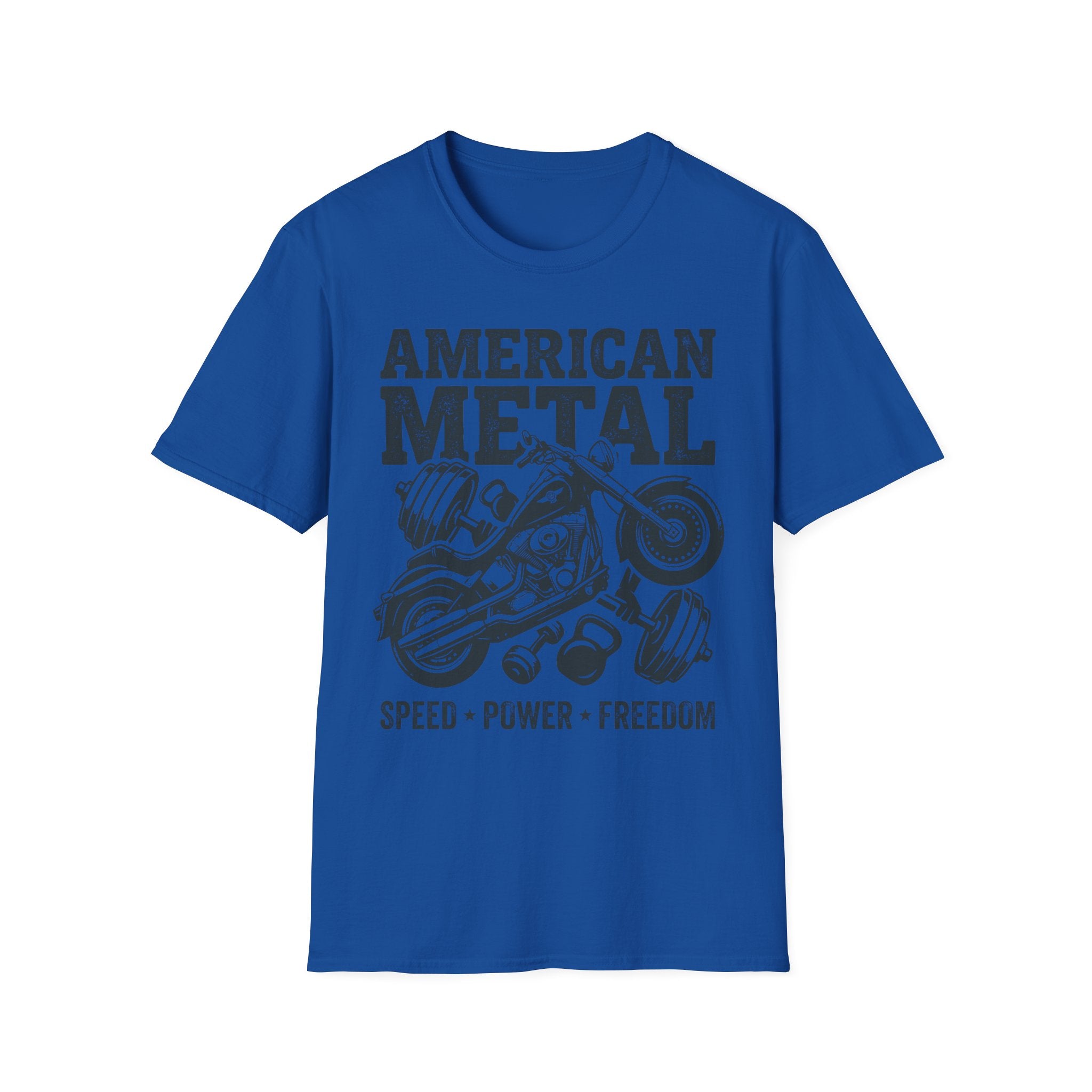 American Metal Softtail Build and Repair Vintage Graphic Gym T-Shirt