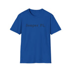 Semper Fidelis Typographic Vintage Gym T-Shirt