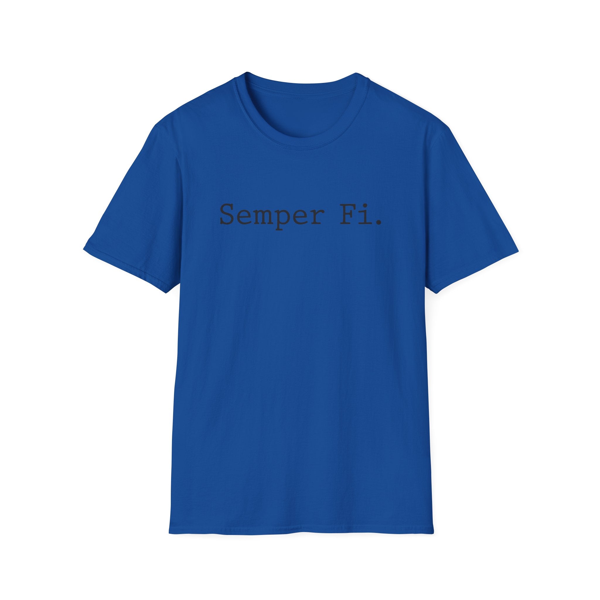 Semper Fidelis Typographic Vintage Gym T-Shirt