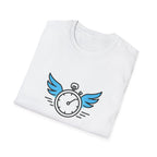 Clock with Wings T-Shirt