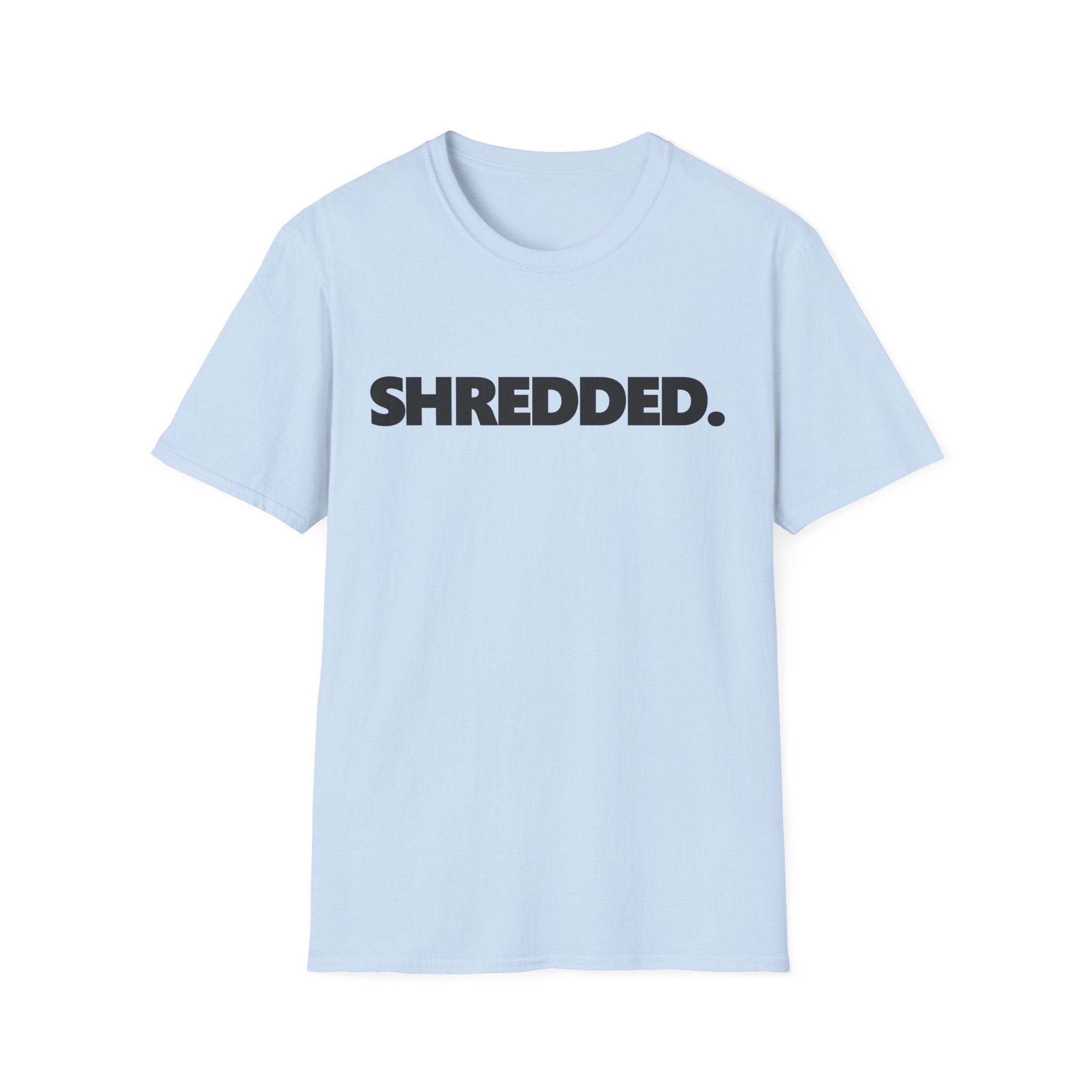 SHREDDED Graphic Bodybuilding Vintage Gym T-Shirt