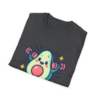 Avocado Lifting Weights T-Shirt