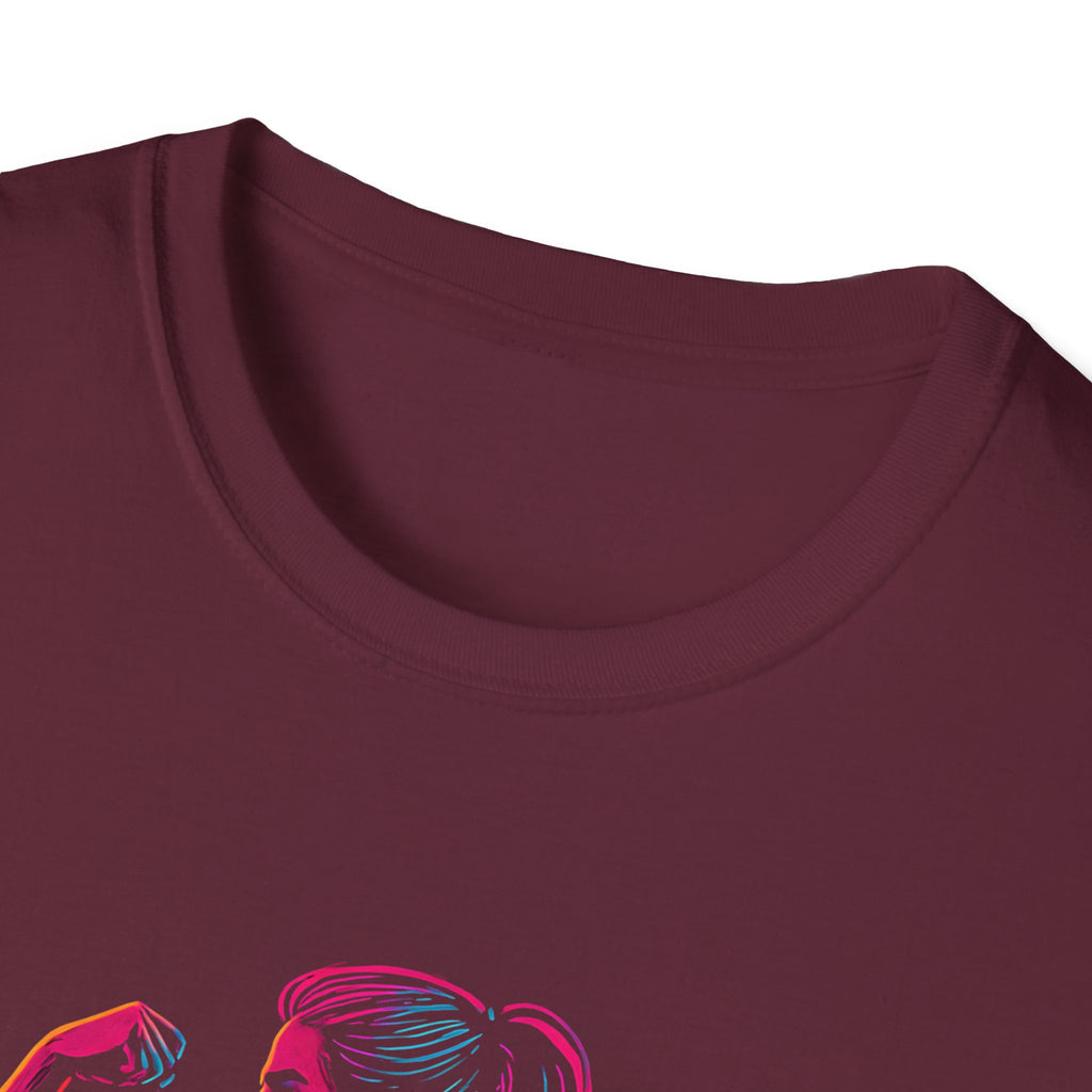Neon Female Bodybuilder T-Shirt