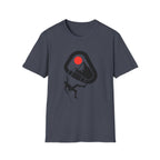 Rappelling climber silhouette T-Shirt