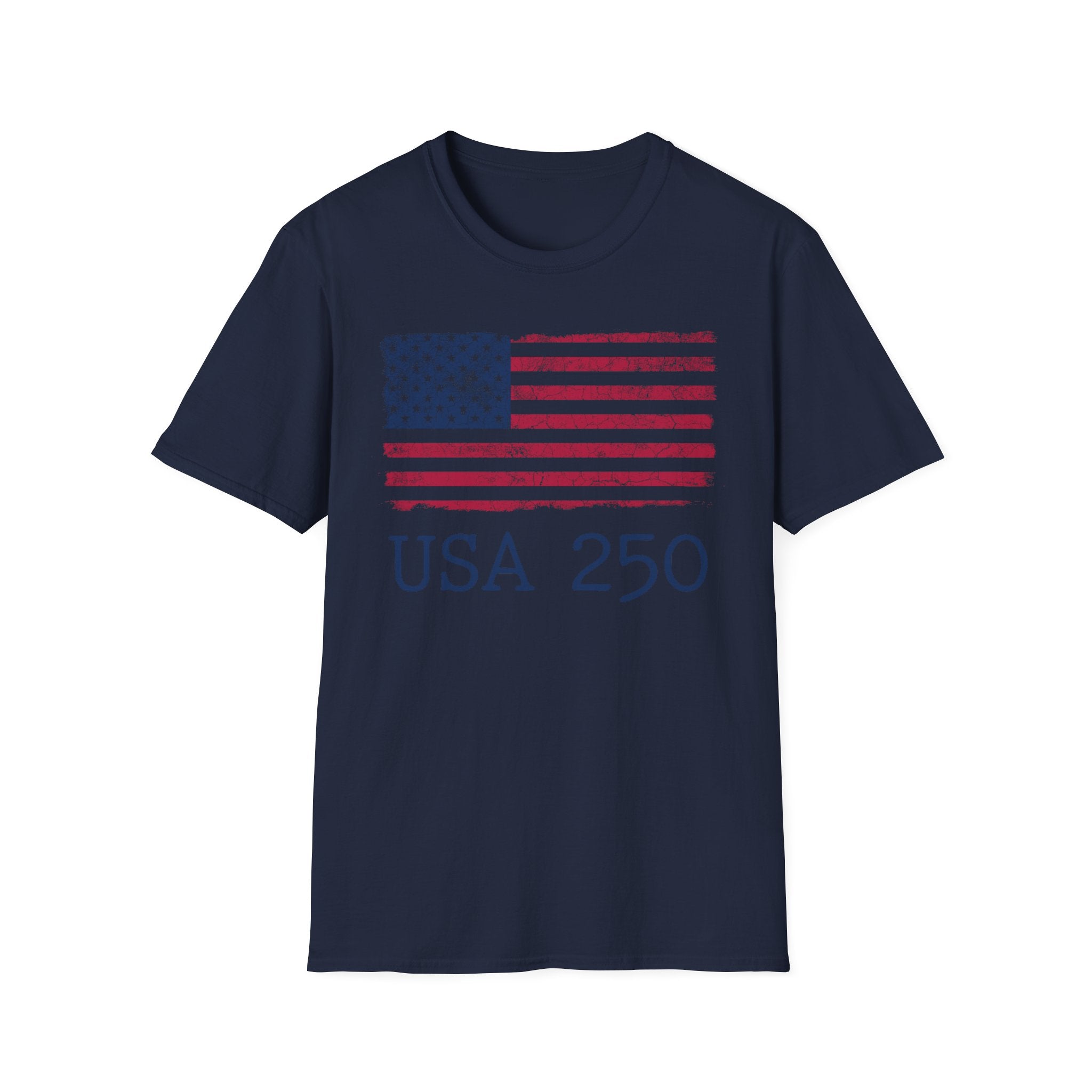 USA 250 Freedom Flag Vintage Gym T-Shirt