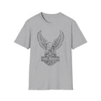 Danger Eagle Graphic Retro Gym T-Shirt
