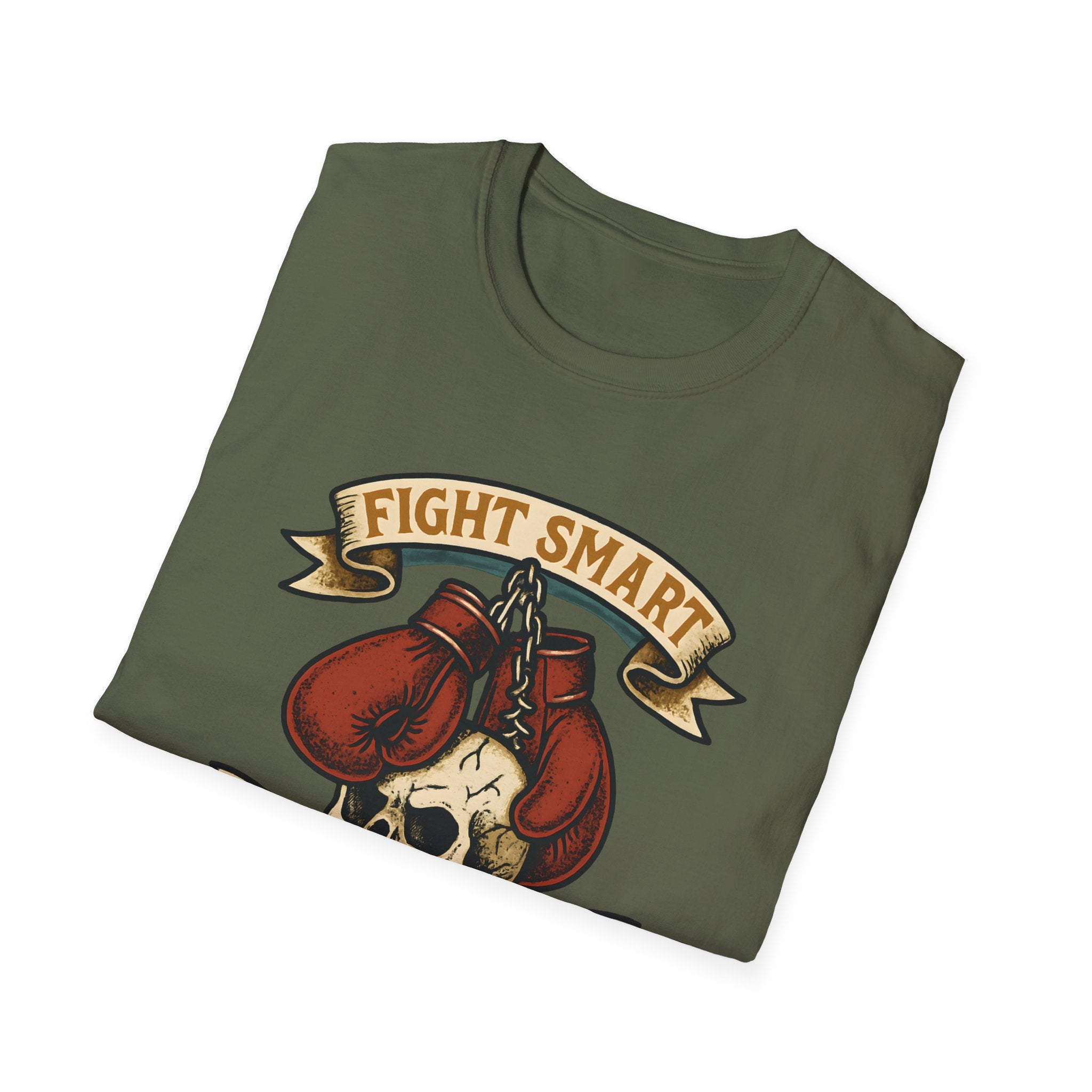 Boxing Skull with Gloves T-Shirt