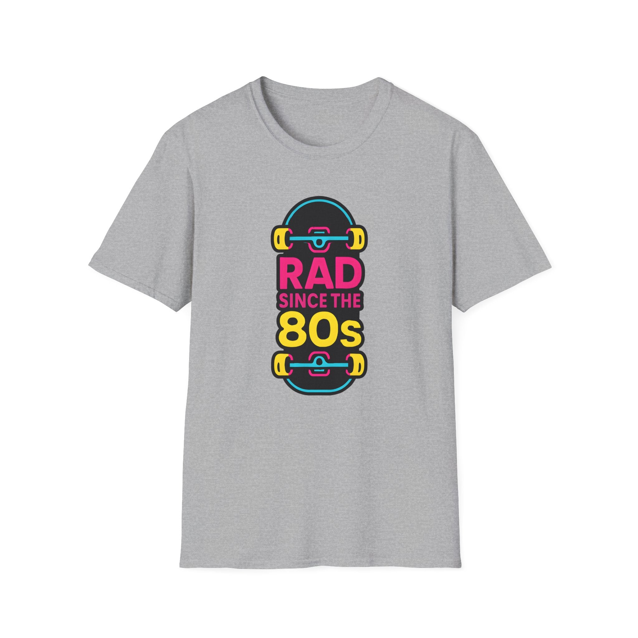 Neon 80s Skateboard T-Shirt