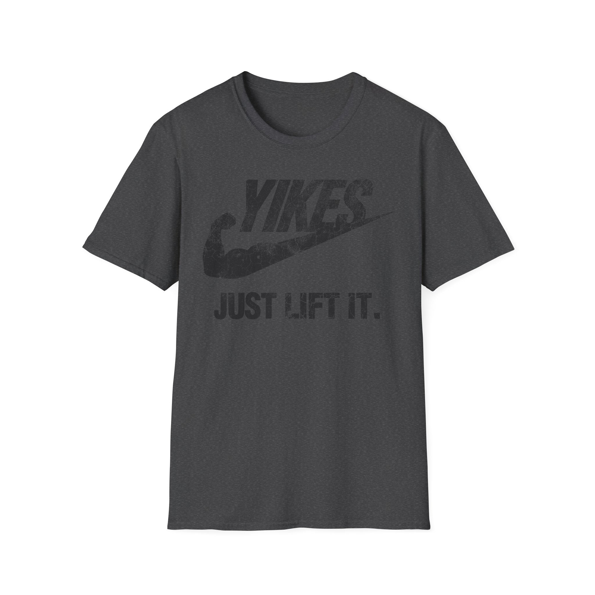 Yikes Just Lift It Vintage Gym Tee-Shirt