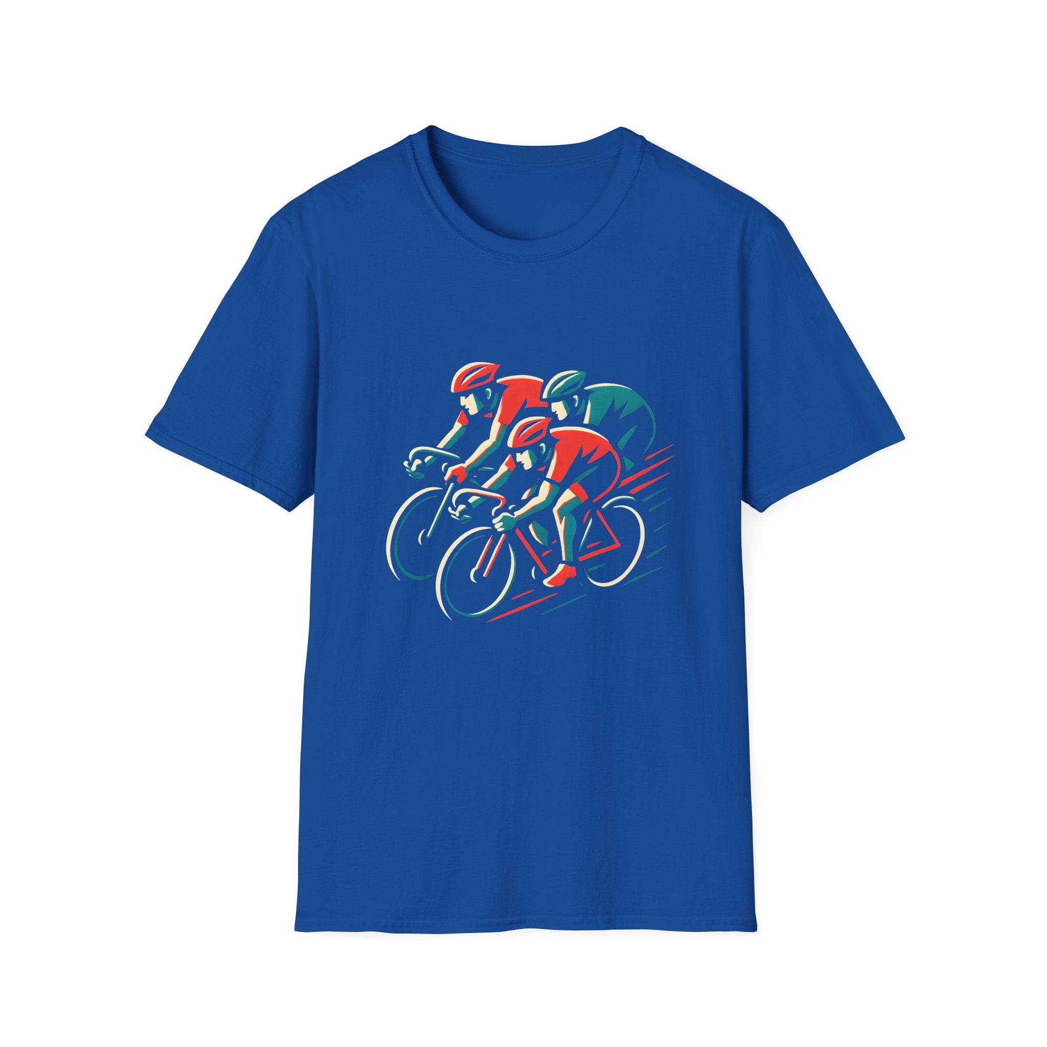 Cyclists Racing Scene T-Shirt