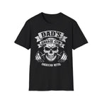 Dads Garage American Metal Graphic Vintage Gym Tee-Shirt