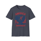 USA 250 Anniversary Gym Graphic Retro Gym T-Shirt