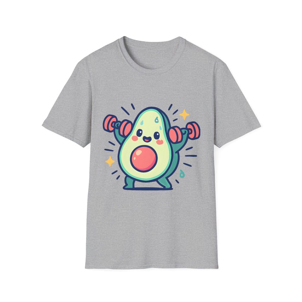 Avocado Lifting Weights T-Shirt