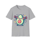 Avocado Lifting Weights T-Shirt