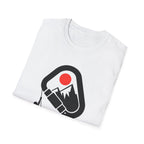 Rappelling climber silhouette T-Shirt