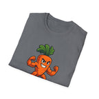 Muscular Carrot Mascot T-Shirt