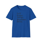 GRIND Phonetic Typograph Vintage Gym T-Shirt