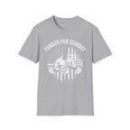 Forged for Combat Club Gym Vintage Retro Gym T-Shirt