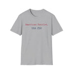 American Patriot USA 250 Typographic Vintage Gym T-Shirt