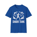 MMA Shark Tank Training Grunge white Gym T-Shirt