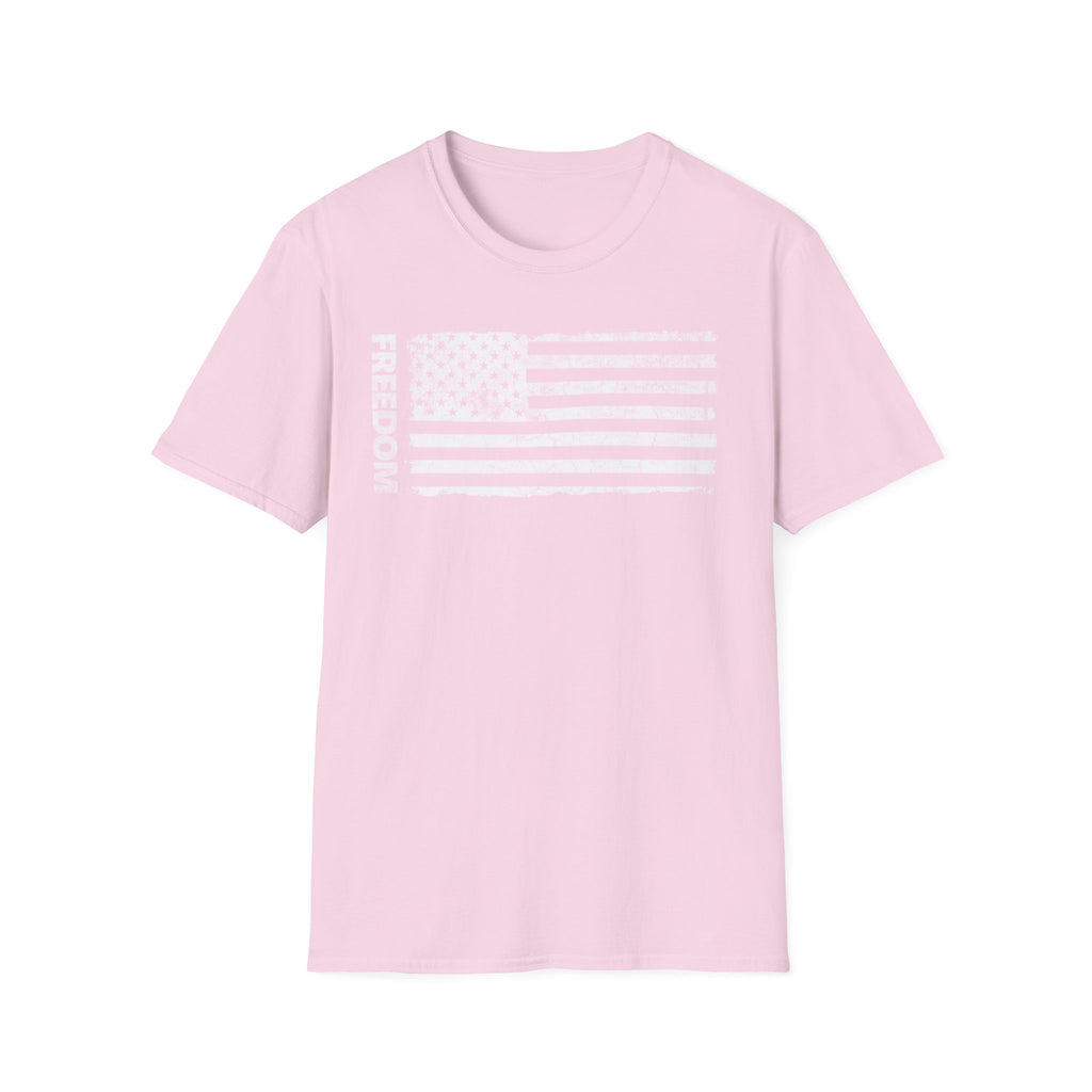 USA Freedom Flag Vintage Gym T-Shirt