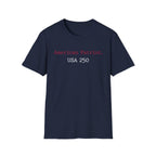 American Patriot US 250 Typographic Vintage Gym T-Shirt