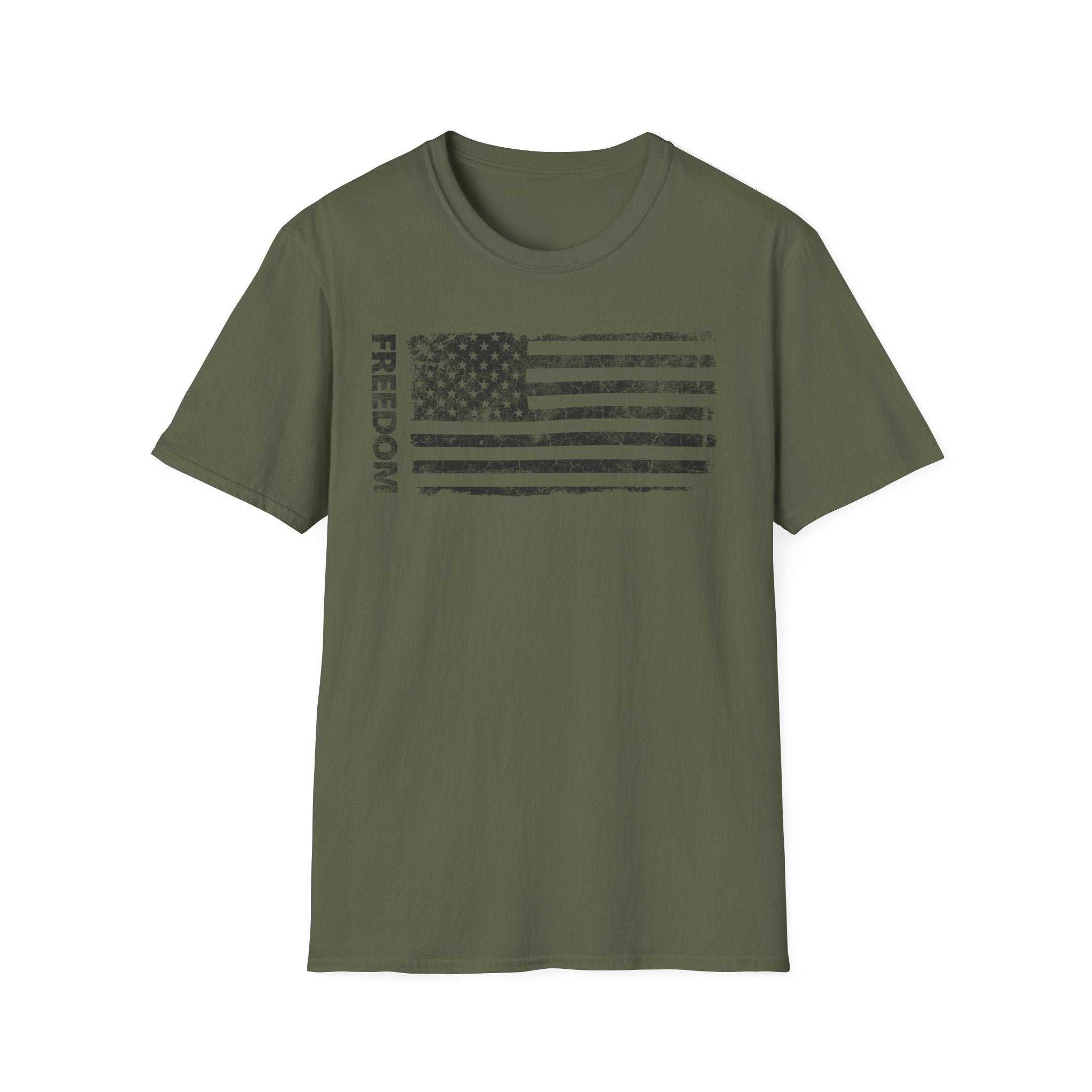 Flag Of Freedom Vintage Gym T-Shirt