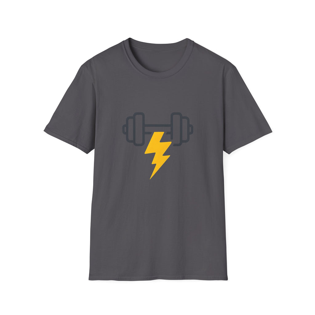 Lightning bolt dumbbell T-Shirt