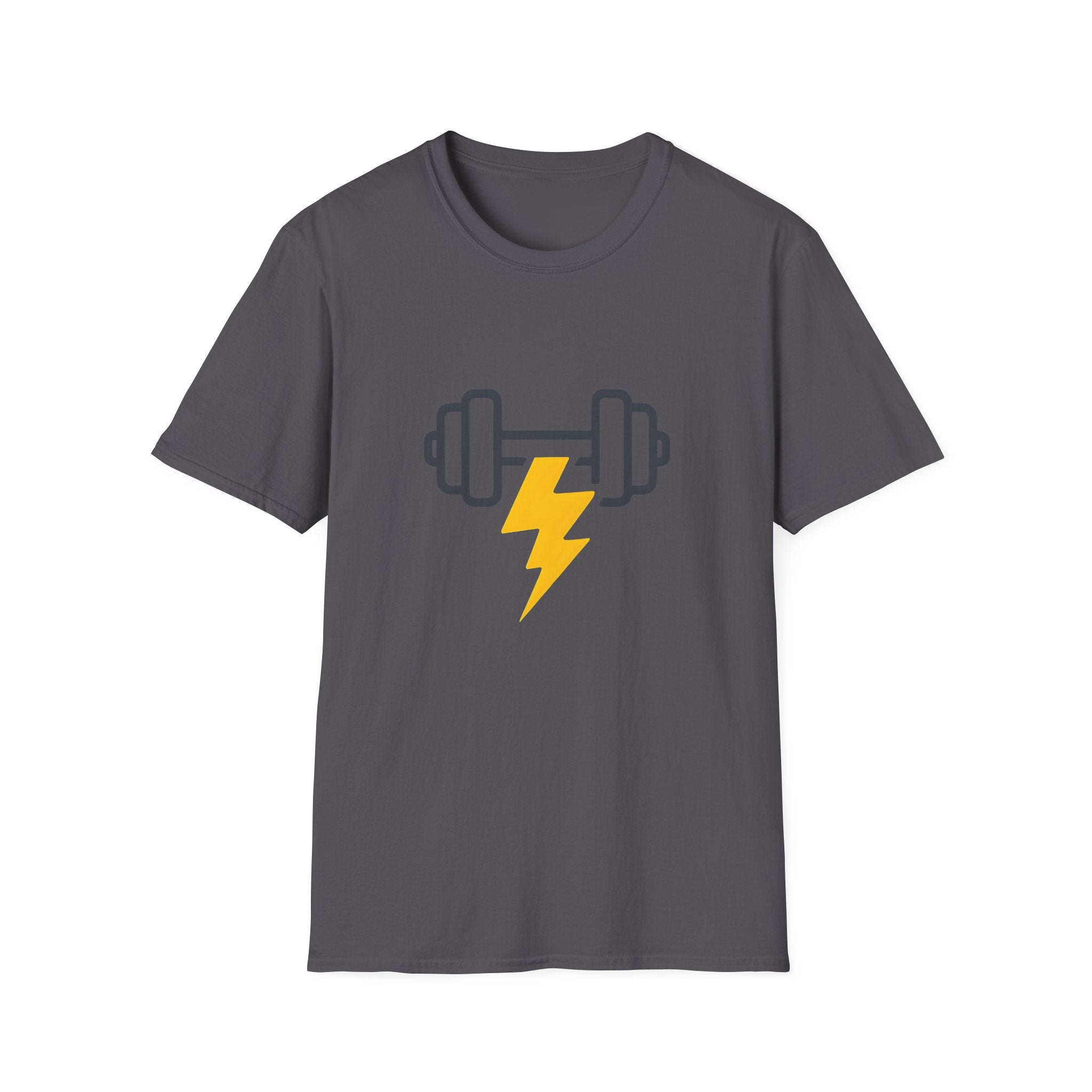 Lightning bolt dumbbell T-Shirt
