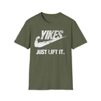 Yikes Just Lift It Vintage Gym T-Shirt